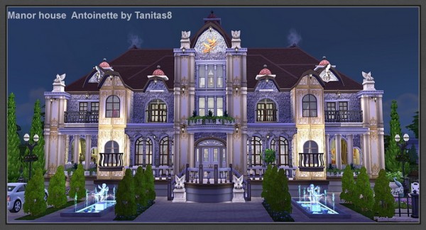  Tanitas Sims: Manor house  Antoinette