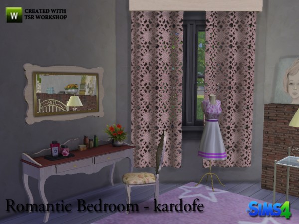  The Sims Resource: Romantic bedroom byKardofe