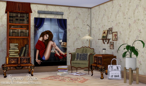 The Sims Models: Small set by Granny Zaza