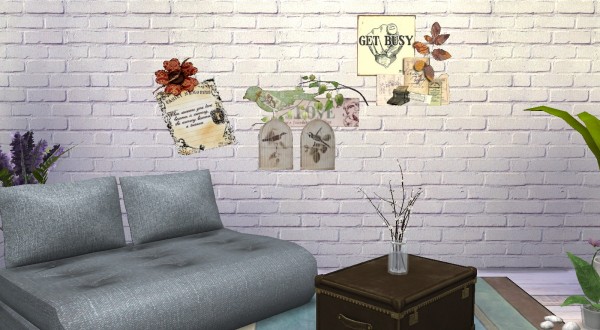  My little The Sims 3 World: Wall stickers set