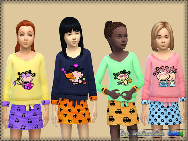  The Sims Resource: Set Doll by Bukovka