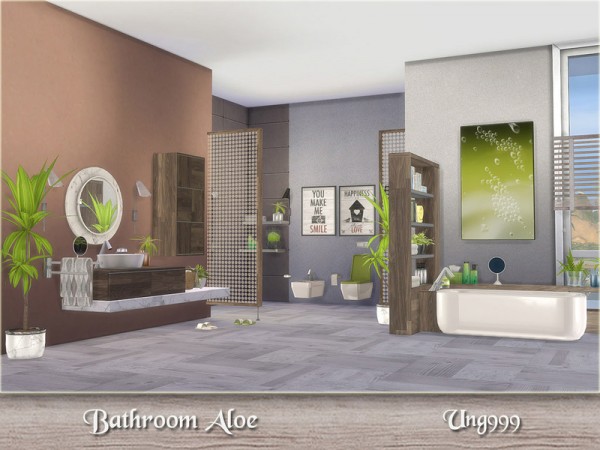  The Sims Resource: Bathroom Aloe by ung999