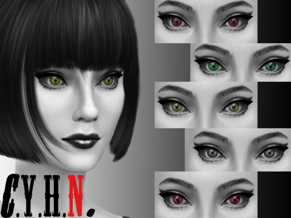  The Sims Resource: CYHN Eyes V2 by Chung Yan Hei
