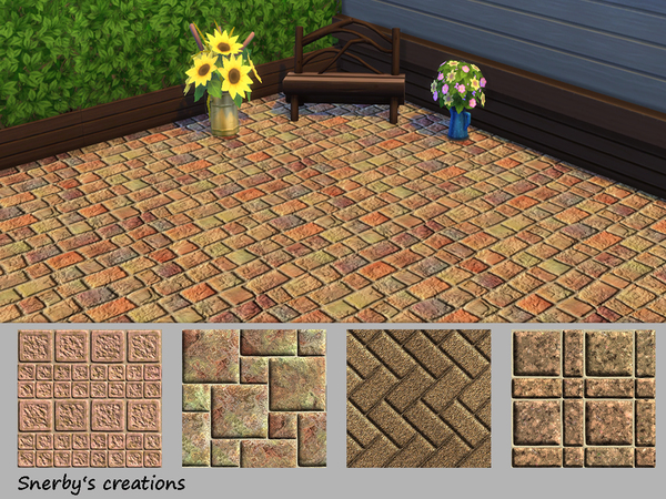  The Sims Resource: Stone Walkways by Snerby