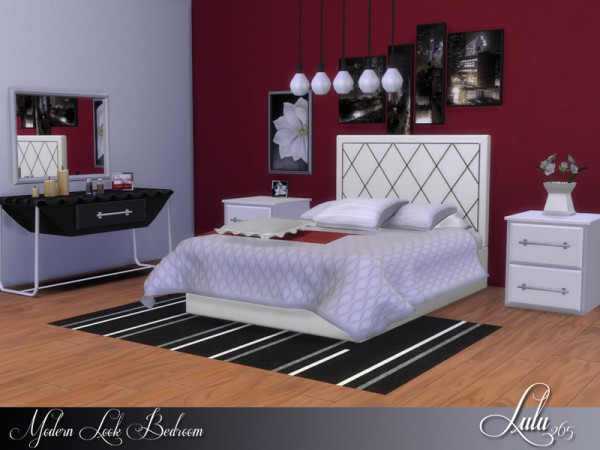  The Sims Resource: Modern Look Bedroom by Lulu265