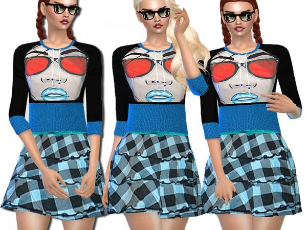  The Sims Resource: Blue Graphic Collection by Pinkzombiecupcake