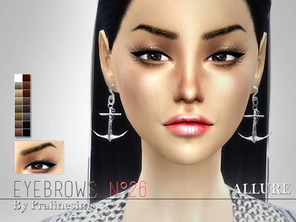  The Sims Resource: Eyebrow Megapack 2.0 by Pralinesims