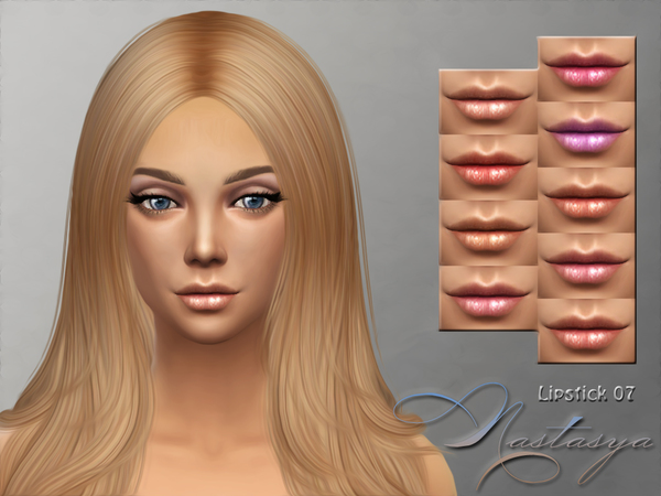  The Sims Resource: Lipgloss 07 by Nastasya