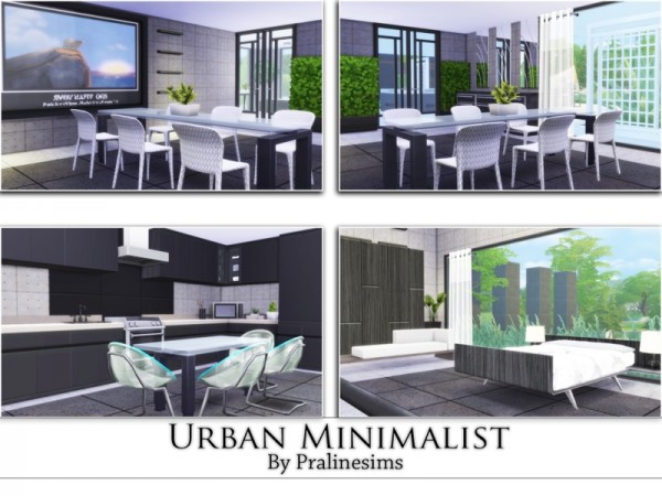  The Sims Resource: Urban Minimalist by Pralinesims
