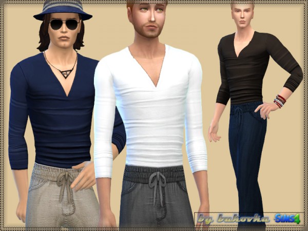 The Sims Resource: Casual Set 1 male by Bukovka