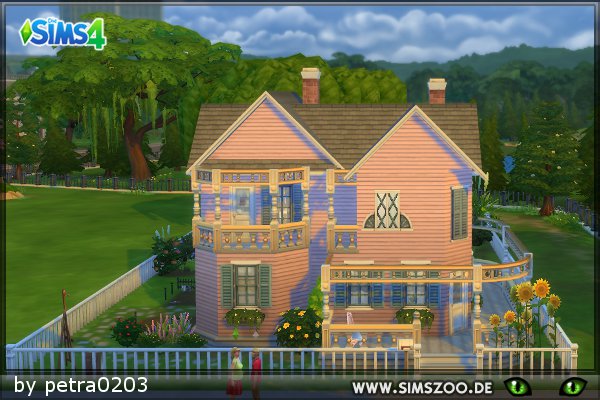  Blackys Sims 4 Zoo: With Granny starter house by petra0203