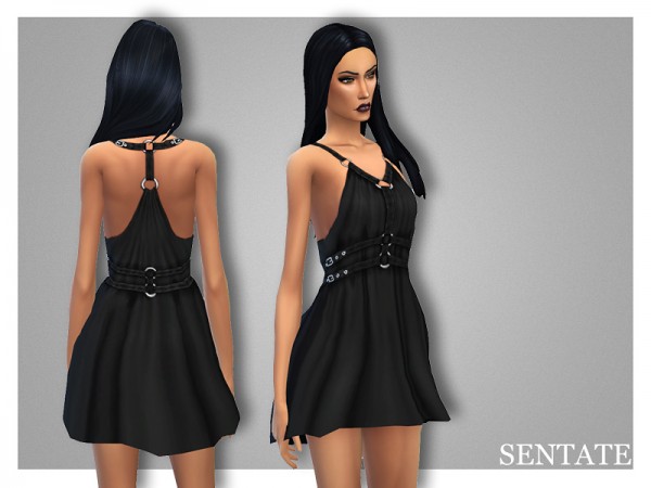  The Sims Resource: Abernathy Dress by Sentate