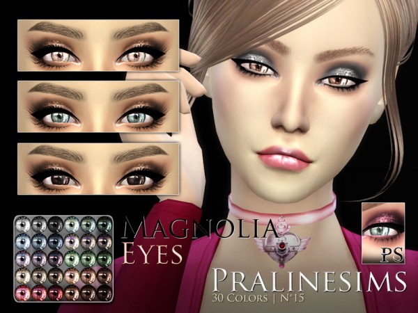  The Sims Resource: Magnolia Eyes by Pralinesims