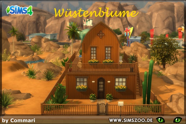  Blackys Sims 4 Zoo: House by Commari