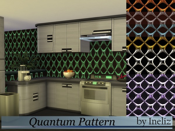  The Sims Resource: Quantum Pattern by Ineliz