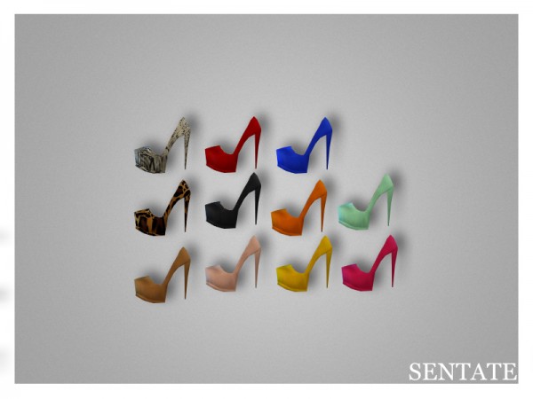 The Sims Resource: Yakuza Heel Collection   Pump by Sentate