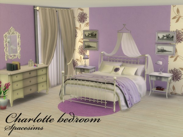  The Sims Resource: Charlotte bedroom by Spacesims