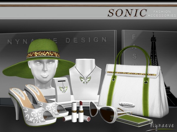  The Sims Resource: Sonic Fashion Accessories by NynaeveDesign