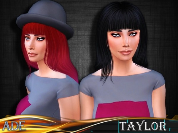  The Sims Resource: Ade  Taylor hair