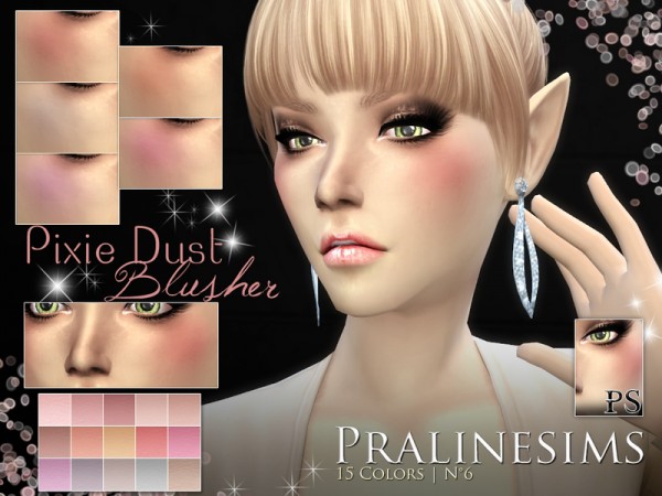  The Sims Resource: Pixie Dust Blusher by Pralinesims