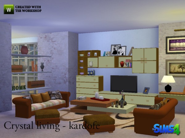 The Sims Resource: Crystal living by Kardofe