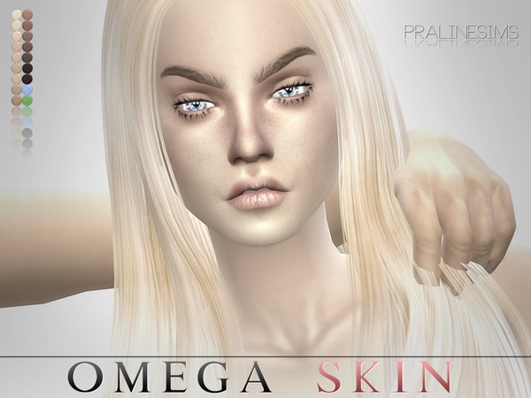 The Sims Resource: Omega Skin by PralineSims