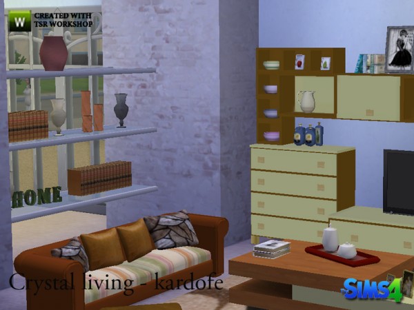  The Sims Resource: Crystal living by Kardofe