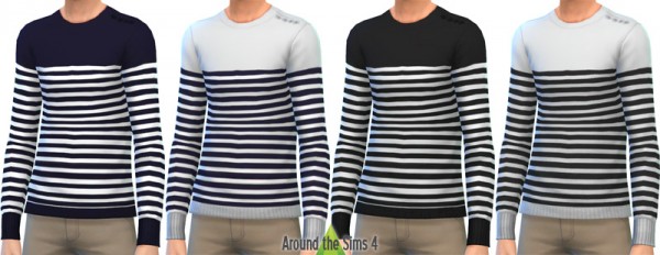 Around The Sims 4: Sailor Sweater