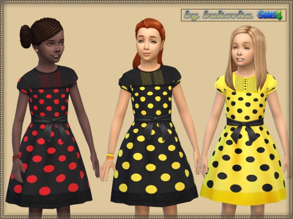  The Sims Resource: Polka & Dress by Bukovka
