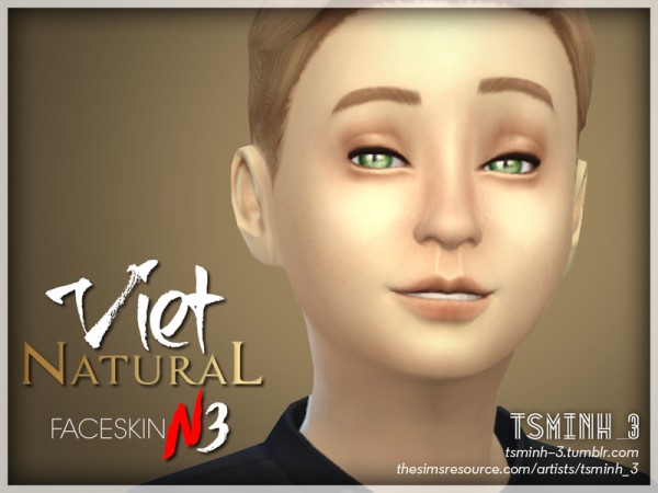  The Sims Resource: VIET Natural Face Skin by tsminh 3