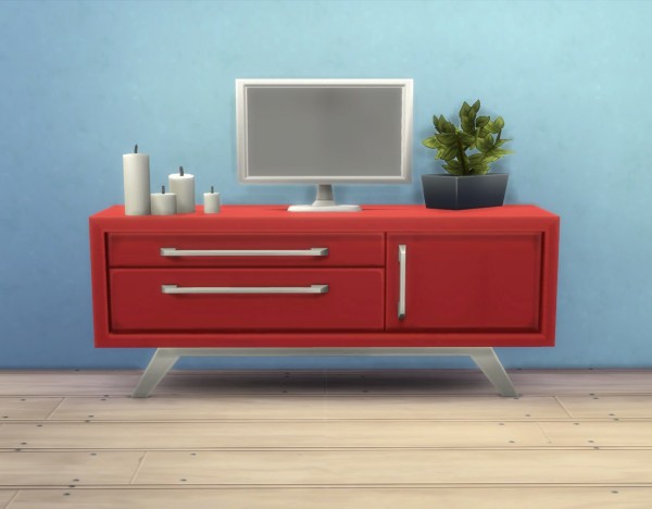  Mod The Sims: Audrinite Side Table / Dresser by plasticbox