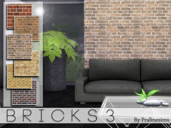  The Sims Resource: Bricks 3 by Pralinesims