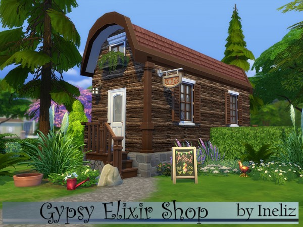 The Sims Resource: Gypsy Elixir Shop by Ineliz