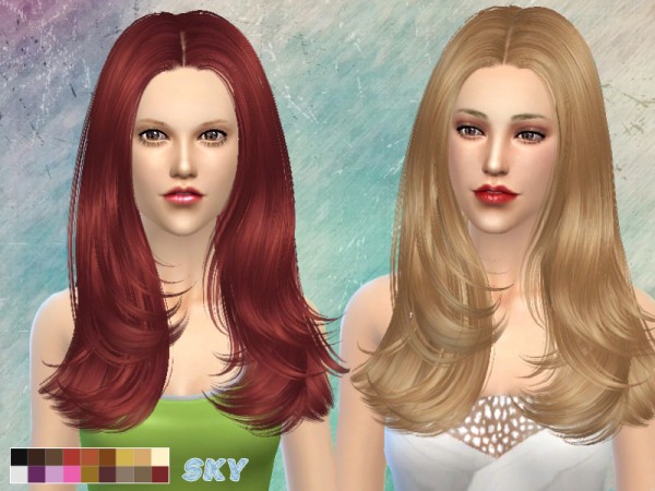  The Sims Resource: Skysims Hair 089 Cassie