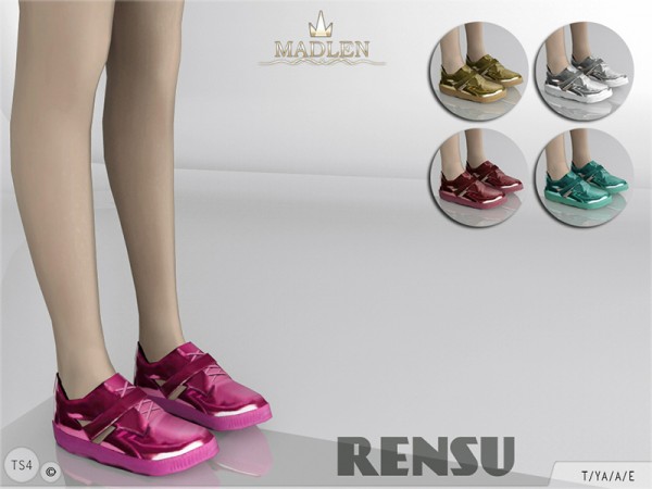  The Sims Resource: Madlen Rensu Sneakers by MJ95