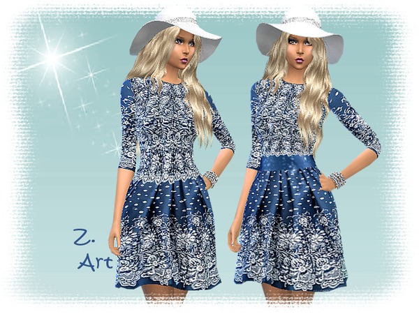  The Sims Resource: All Over Lace by Zuckerschnute20