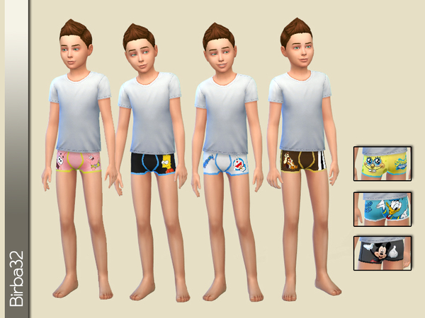  The Sims Resource: Underwear cartoon
