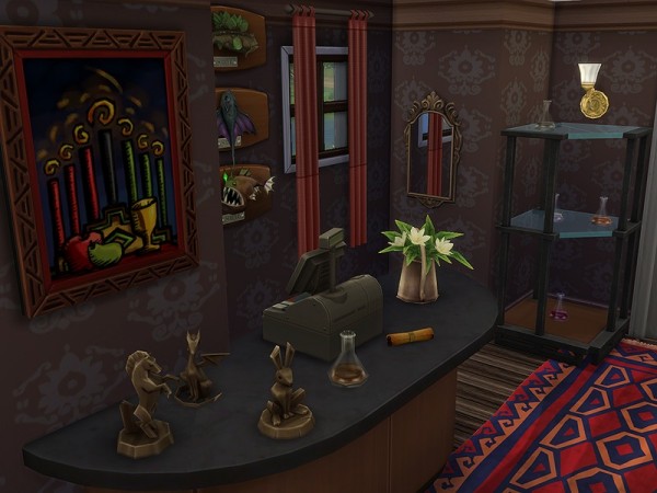  The Sims Resource: Gypsy Elixir Shop by Ineliz