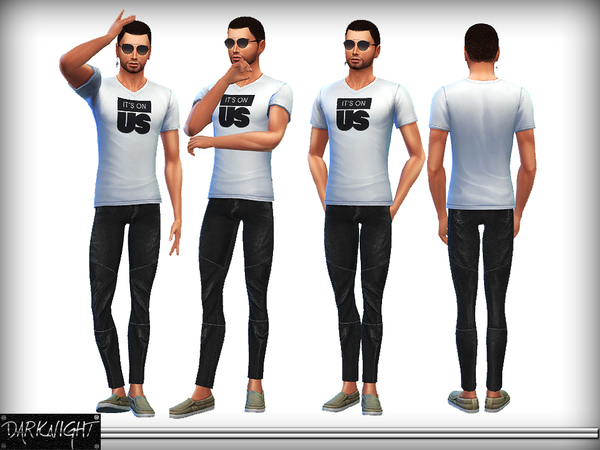 The Sims Resource: Skinny Leg Jeans by DarkNighTt