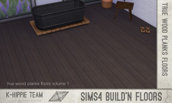  Mod The Sims: 7 Authentic Wood Floors   true seamless   volume 1 by Blackgryffin