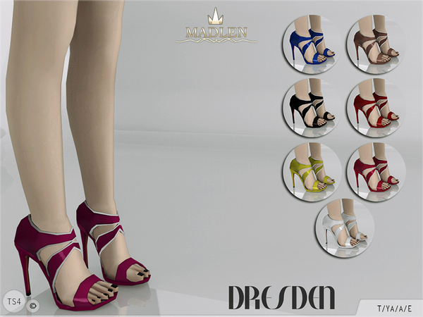  The Sims Resource: Madlen Dresden Shoes by MJ95