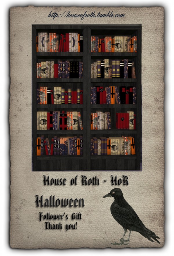  House of roth: 300 Follower’s Gift   Happy (Early) Halloween part 4