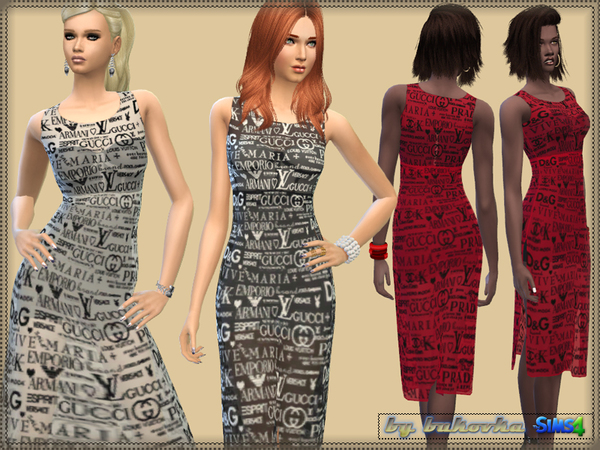  The Sims Resource: Dress Brands by Bukovka