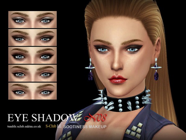  The Sims Resource: Eyeshadow 08 by S Club