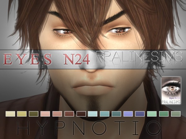  The Sims Resource: Hypnotic Eyes by PralineSims