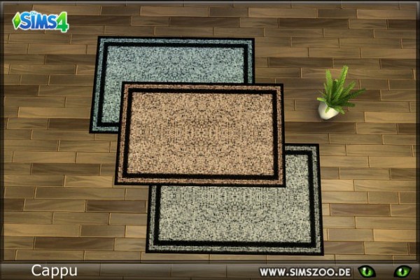  Blackys Sims 4 Zoo: Carpet H7 by Cappu