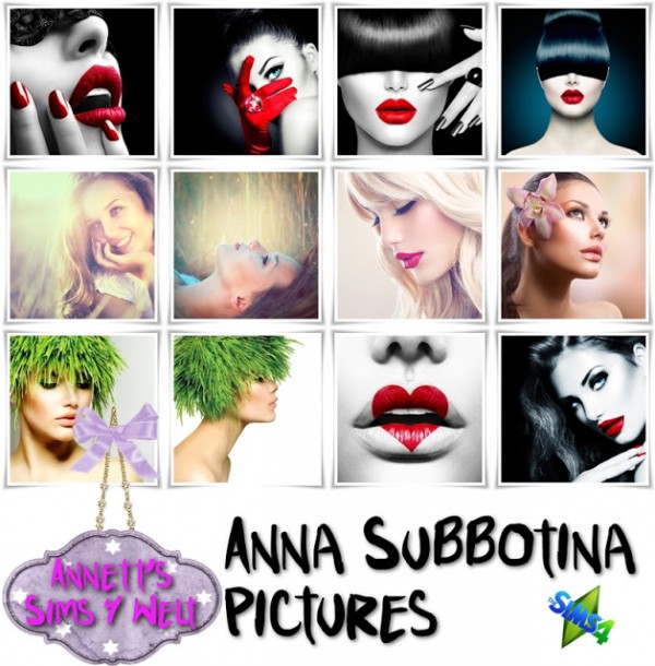  Annett`s Sims 4 Welt: Anna Subbotina Pictures