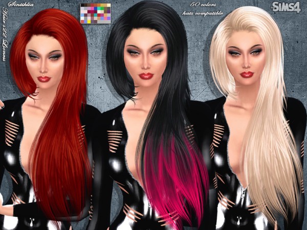  The Sims Resource: Sintiklia   Hair s22 Lioness