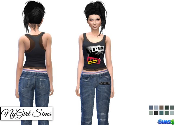  NY Girl Sims: Grungy Jeans TS2 Conversion