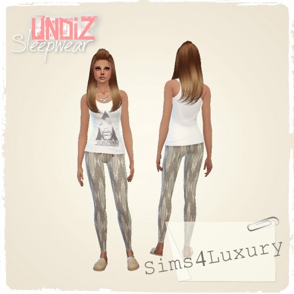  Sims4Luxury: Homewear Set 2